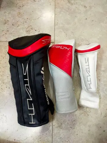 TaylorMade Stealth 드라이버용 골프헤드커버 3개 세트