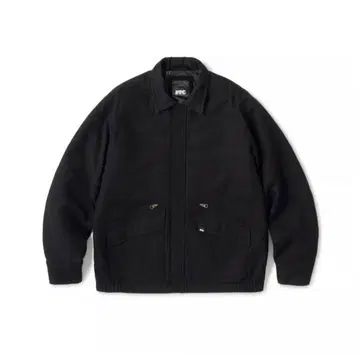 FTC WASHED CANVAS FIELD JACKET BLACK XL