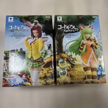 코드기어스 반역의 를르슈 R2 DX 피규어 2개 세트 [미개봉품]