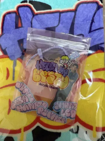 Hello My BESTY2 타월 LEO 참 키링