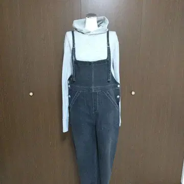 JOURNAL STANDARDreIume 데님 오버롤 블랙