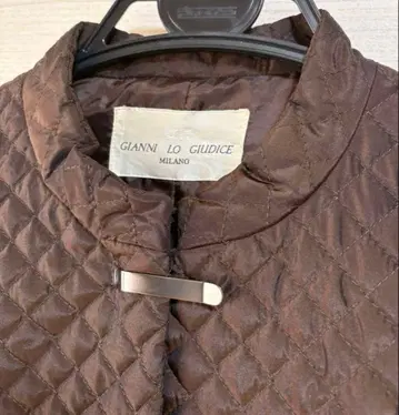 GIANNI LO GIUDICE 개성있는 클로징 퀼팅 자켓