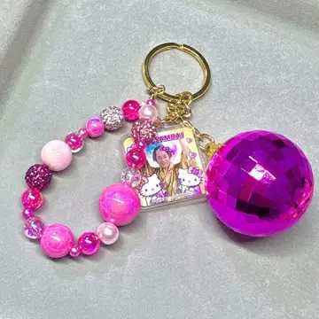 산리오 [마츠켄키티] 비즈 참 키링
