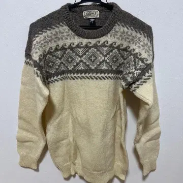 구제 hihiwin 페어아일 패턴 스웨터 SM 사이즈