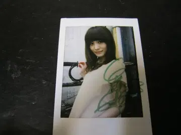 주카린 친필 사인 폴라로이드