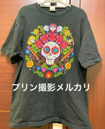 Disney Pixar 리멤버 미 스컬 기타 미겔 T셔츠 새상품급