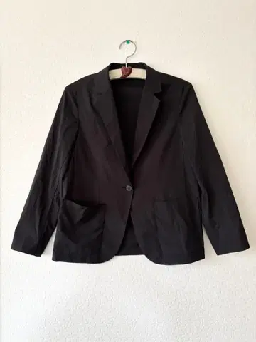 유니클로 감동 자켓 셋업 가능 여성용 M 블랙 띠어리