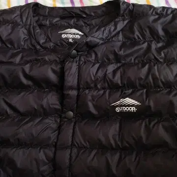 OUTDOOR PRODUCTS XL 블랙 다운 자켓