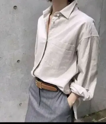 Spick & Span 옥스퍼드 펄 버튼 셔츠