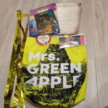 미세스 바벨탑 Ringo Jam 시트 특전 토트백 캔뱃지 은색 테이프