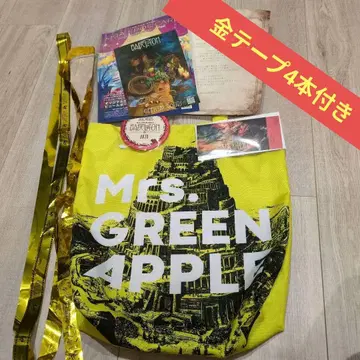 미세스 바벨탑 Ringo Jam 시트 특전 토트백 캔뱃지 은색 테이프