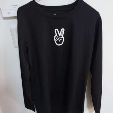 deuce 긴팔 티셔츠 블랙