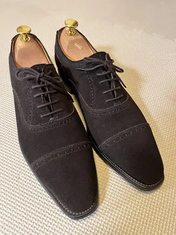 [ 새상품급 ] 스코치 그레인 스웨이드 신발 25cm T5390