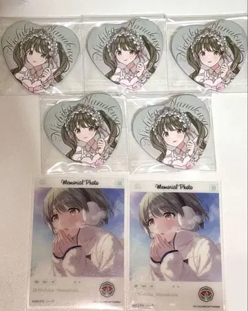 샤니마스 라파리 LAFARY 나나쿠사 니치카 캔뱃지 에모카 세트