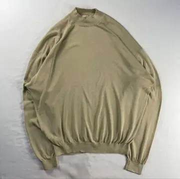 Euro Vintage PRONTO UOMO 하이 게이지 모크넥 니트