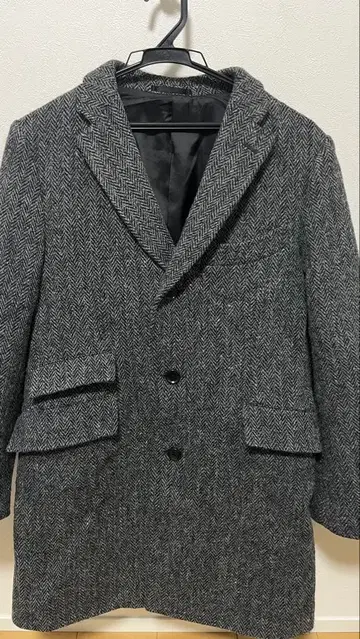 PERFAVORE HOMME 그레이 트위드 헤링본 자켓