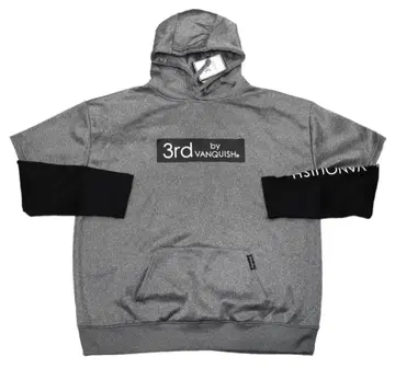 새상품 3rd by VANQUISH 후드티 L 그레이