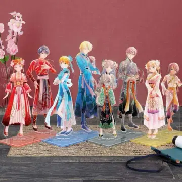 환상게임 일격 컬렉션 라스트상 특대형 아크릴 스탠드 컴플리트 세트