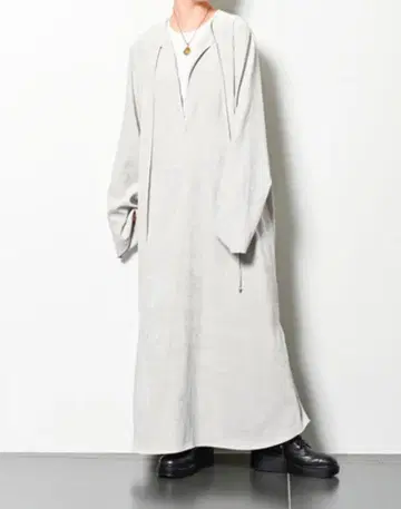 CITYSHOP VELVETEEN KAFTAN DRESS 그레이