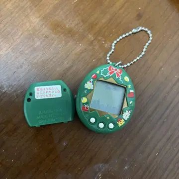 타마고치 크리스마스 디자인 1998년산 산타쿠로치 그린