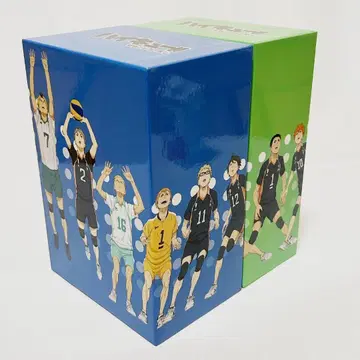 전권 수납 Box 포함 하이큐!! 세컨드 시즌 초회 전 9권 세트 DVD
