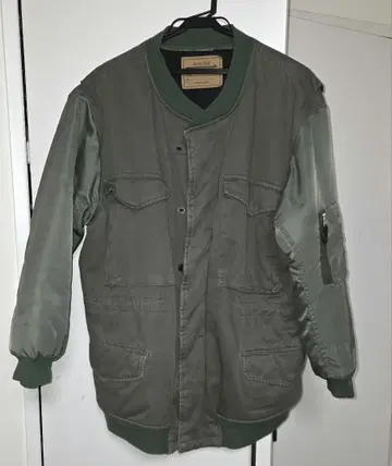 Re:VECTOR MA-1 플라이트 자켓 올리브 그린