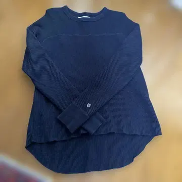 Americana 코튼 서멀 티셔츠 네이비