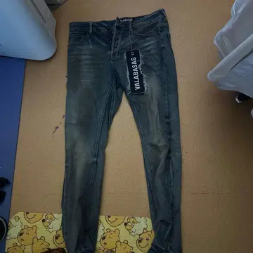 VALABASAS 다크 블루 슬림핏 데님