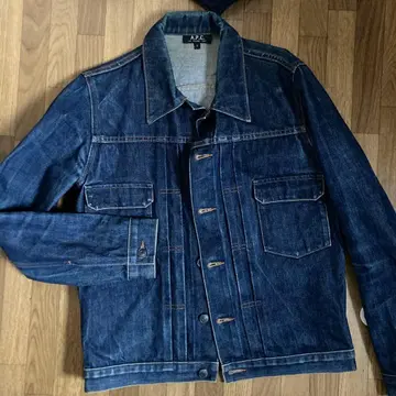 A.P.C. 다크 블루 데님 자켓 S