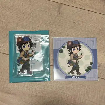 귀멸의 칼날 토미오카 기유 풍요로운 가을 축제 아크릴 스탠드 스퀘어 엽서