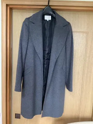 ALPHA CUBIC 룰 혼방 체스터 코트 그레이 M 사이즈