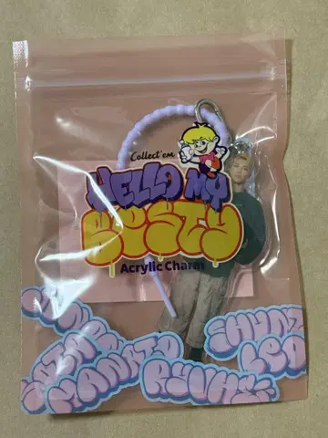 HELLO MY BESTY2 SHUNTO 아크릴 참 키링
