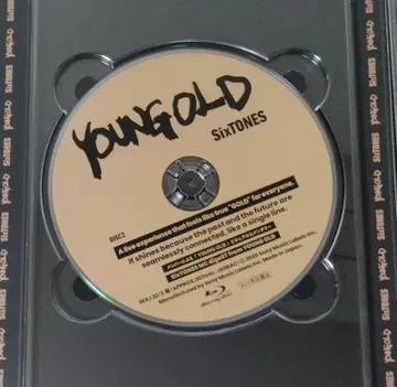 SixTONES YOUNG OLD (초회반) Blu-ray Disc-2만