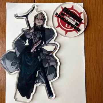 가치액터 스탠드 포함 아크릴 플레이트 잔카