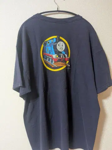 [ 90s ] 토마스 기관차 토마스 양면 프린트 T셔츠 XXL