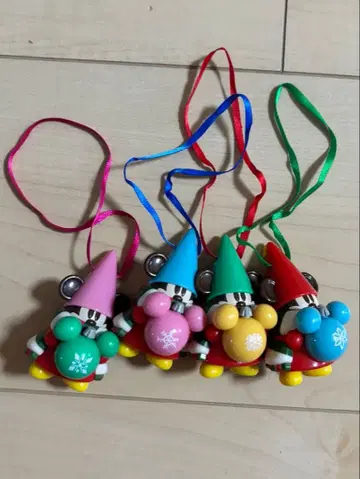 디즈니 리조트 크리스마스 리루린린 가챠 4개 세트