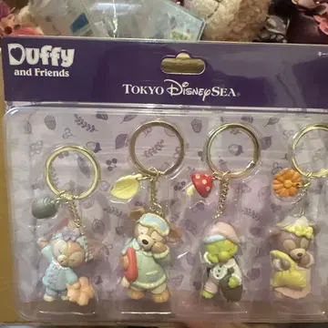 [ 미개봉 새상품 ] 더피앤프렌즈 키체인 4개 세트 2024년 가을