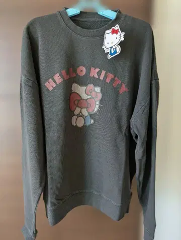 SANRIO 헬로키티 XL 맨투맨 트레이닝복