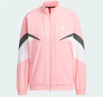 아디다스 골프 저지 자켓 핑크 M