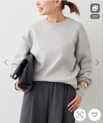 SMOOTH TOP 크루넥 풀오버