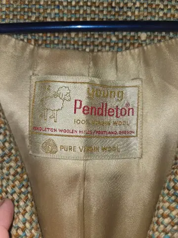 pendleton 60s 빈티지 코트 레어