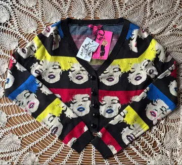 베츠이 존슨 Betsey 니트 S 마릴린 몬로 빈티지