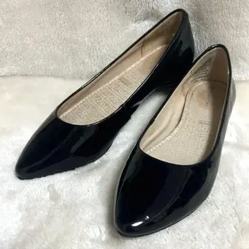 ROCKPORT [새상품급] 스틸레토 플랫슈즈 블랙 23.5