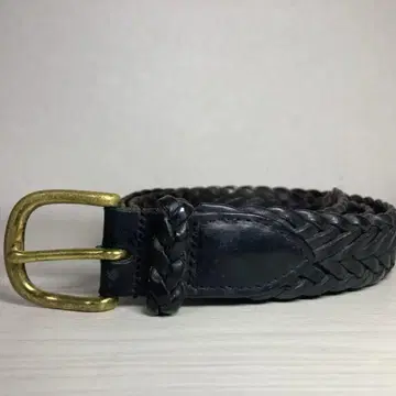 잉글랜드제 메쉬 가죽 벨트 남성용 벨트 블랙