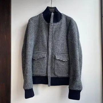 투모로우랜드 하운드투스 패턴 블루종 가을/겨울