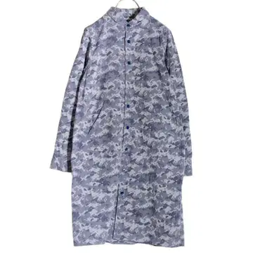 플라보아 FRAPBOIS 하프 롱 셔츠 겉옷 블라우스 디지털 카모플라주