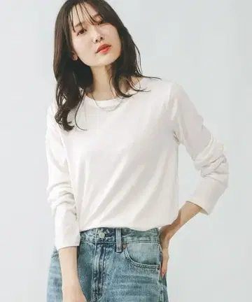 [택 포함 새상품] 에핏 부드러운 스트레치 T 긴팔 셔츠 S 사이즈