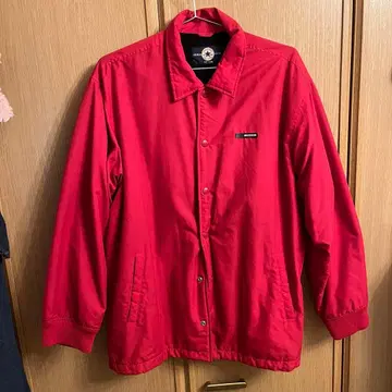 CONVERSE 레드 나일론 자켓