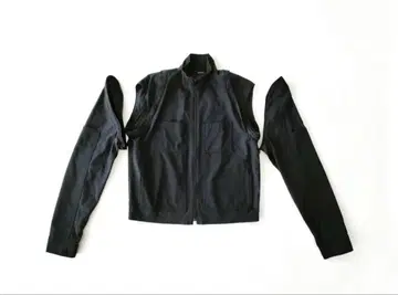 00s DKNY pure 탈부착 슬리브 베스트 변형 나일론 블루종