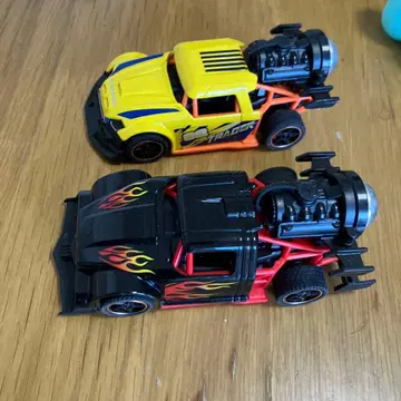 레이싱카 배터리: 스모크 분사 빛 소리 나옴 풀백 방식